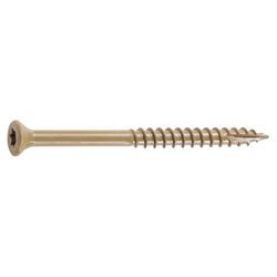 FastenMaster GuardDog No. 10 X 2-1/2 in. L Gold Torx Ttap Bugle Head Deck Screws 1750 pk