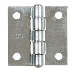 Ace 1.88 in. W X 2 in. L Zinc Plated Zinc Broad Hinge 1 pk