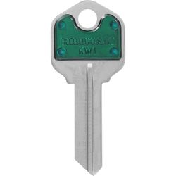 HILLMAN ColorPlus House/Office Key Blank Single Green