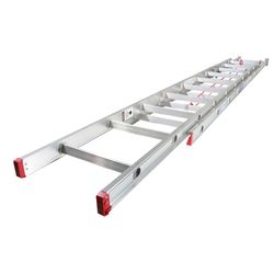 Werner 28 ft. H Aluminum Extension Ladder Type III 200 lb. cap.