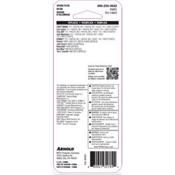 Arnold Spark Plug RN11YC, RN12YC, BPR5ES, F5RTC