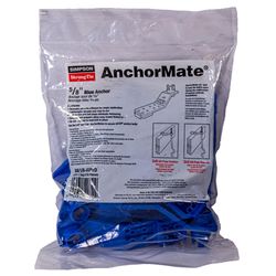 Simpson Strong-Tie 5 in. H X 1.25 in. W 12 Ga. Steel Anchor Mate
