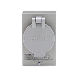 Reliance Controls PB Series 30 amps 120/240 V 1 space 1 circuits Surface Mount Power Inlet Box