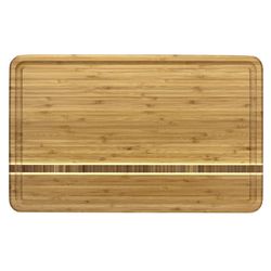 Totally Bamboo Caribbean 20 in. L X 12.5 in. W X 0.75 in. Bamboo Cutting Board