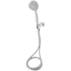 PlumbCraft Chrome Plastic 1 settings Handheld Showerhead 2 gpm