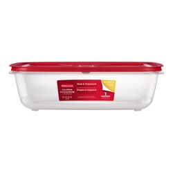 Rubbermaid Easy Store 41.5 cups Clear Food Container and Lid 1 pk