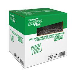 Fastap Plus No. 10 X 6 in. L Square DuracoatXT Coarse Wood Screws 250 pk