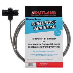 Rutland 120 in. Round Poly Stove Brush