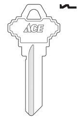HILLMAN House/Office Key Blank Single For Schlage Locks