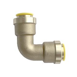QuickFitting Push to Connect 5/8 in. PTC Brass 90 Degree Elbow