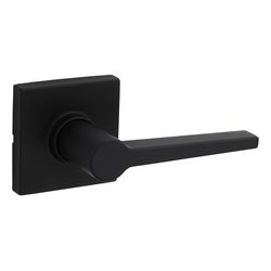 Kwikset Safe Lock Daylon Iron Black Passage Lever