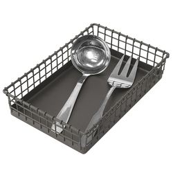 Spectrum Vintage Living 2 in. H X 6 in. W X 9 in. D Steel Drawer Organizer