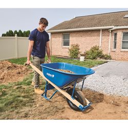 Jackson Steel Wheelbarrow 6 cu ft