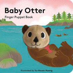 Chronicle Books Baby Otter Finger Puppet Board Book