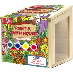 T.S. Shure Paint A Green House 6 pc
