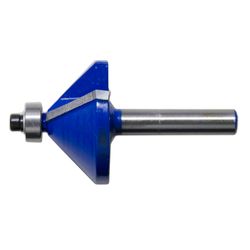 Century Drill & Tool 1-1/4 in. D X 2 in. L Carbide Chamfer 45 Degree Router Bit