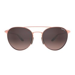 BEX Sunglasses Sunglasses Unisex Rose Gold Frame Brown Lens