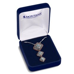 Montana Silversmiths Women's Western Ember Necklace Brass