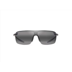 Maui Jim Palulu Sunglasses Unisex Matte Black Frame Neutral Gray Lens Polarized