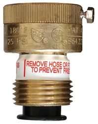 Cash Acme VB-222 3/4 in. FPT X 3/4 in. MHT Brass Backflow Preventer