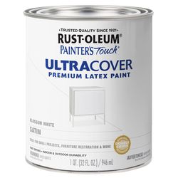 Rust-Oleum Painters Touch Ultra Cover Blossom White Ultra Cover Paint 1 qt