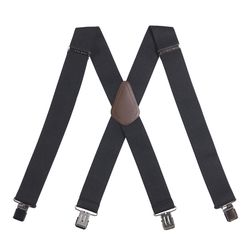 Carhartt 5.12 in. L X 0.98 in. W Nylon Suspenders Black 1 each