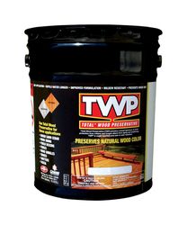 TWP 100 Series Flat/Matte Prairie Gray Semi-Transparent Oil-Based Wood Protector 5 gal