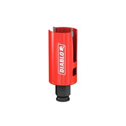 Diablo Demo Demon 1-3/8 in. Carbide Tipped Rough-In 2-3/8 in. L Hole Saw