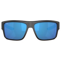 Costa Taxman Sunglasses Black Frame Blue Lens Polarized Blue Light Blocking