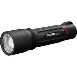 Coast XP9R 1500 lm Black LED Rechargeable Rechargeable Flashlight CR123 Battery