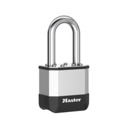 Master Lock Elite 1.75 in. W X 3.5 in. L Laminated Steel 5-Pin Cylinder Padlock
