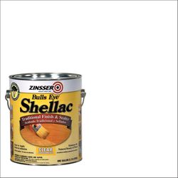 Zinsser Bulls Eye Gloss Clear Shellac-Based Shellac Finish and Sealer 1 gal