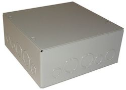 Raco Rectangle Steel 10 in. H X 10 in. W Weatherproof Screw Cover Pull Box