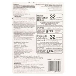 3M 32 dB Soft Foam Earplugs Assorted 4 pair