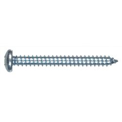 HILLMAN No. 8 Ga. X 5/8 in. L Phillips Pan Head Sheet Metal Screws 100 pk