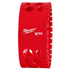 Milwaukee 4 in. Diamond 1.75 in. L Hole Saw