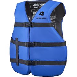 Retrospec Bobbin Adult Sizes Marine Blue Inflatable Life Jacket