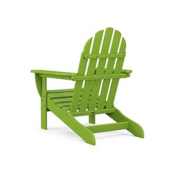POLYWOOD Ivy Terrace Lime HDPE Frame Chair