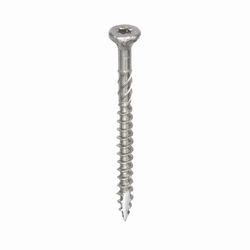 GRK Fasteners No. 10 in. X 3-1/8 in. L Star Flat Head W-Cut Multi-Purpose Screws