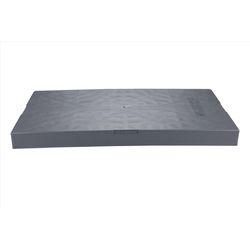 DiversiTech Condenser Pad 38 in. W X 3 in. H Gray
