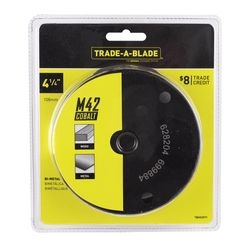 Trade A Blade 4-1/4 in. Cobalt Bi-Metal High Speed Steel 4-1/4 in. L Hole Saw