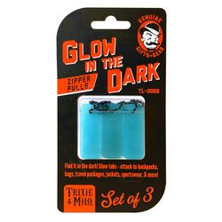 Lucky Jack Glow Zipper Pull  Adventure Card 3 pk