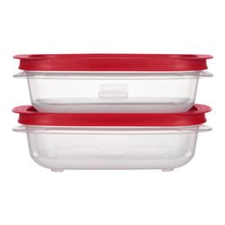 Rubbermaid Easy Store 3.57 cups Clear Food Storage Container Set 2 pk