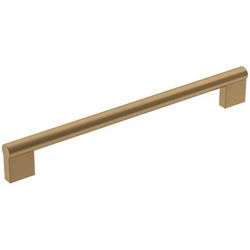 Amerock Contemporary Bar Cabinet Pull 8-13/16 in. Champagne Bronze Gold 1 pk