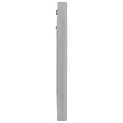 Pavilion We People 15 in. H X 12 in. L Distressed Gray MDF Wall Sign