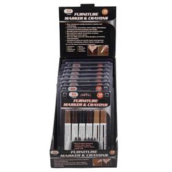 JMK Illinois Industrial Tool Assorted Round Tip Markers 6 pc