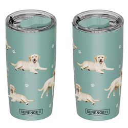 Serengeti 20 oz Green BPA Free Lab Insulated Tumbler