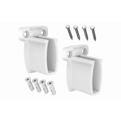 Closetmaid 2.88 in. H X 2.13 in. W X 1.75 in. L Resin Sidewall Bracket