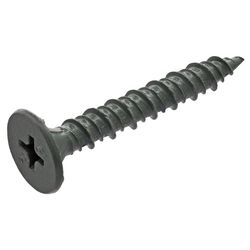 Grip-Rite No. 8 wire X 1-1/4 in. L Phillips Wafer Head Coarse Cement Board Screws