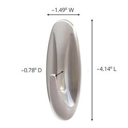 3M Command Large Metal Designer Hooks 4.125 in. L 1 pk